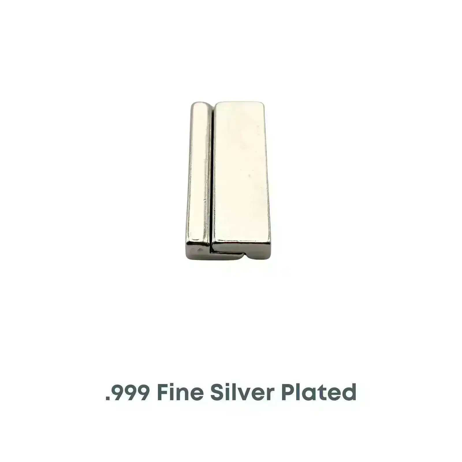 Smoothie, Large Zamak Magnetic Clasp, For up to 40mm Flat Leather - Image 2