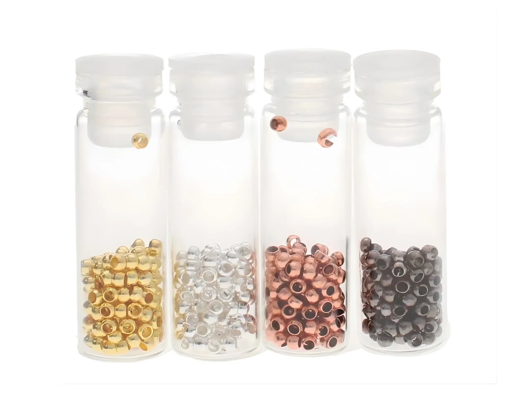 So Handy! Basic Elements Crimp Bead Assortment, 2mm O.D. 1.3mm I.D. - Image 2