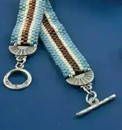 Stitch-In Ending, for Even Count Peyote, 2 Pieces - Image 3