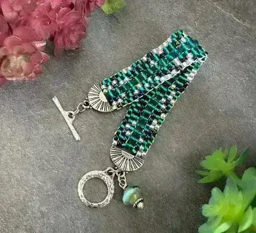 Stitch-In Ending, for Even Count Peyote, 2 Pieces - Image 5