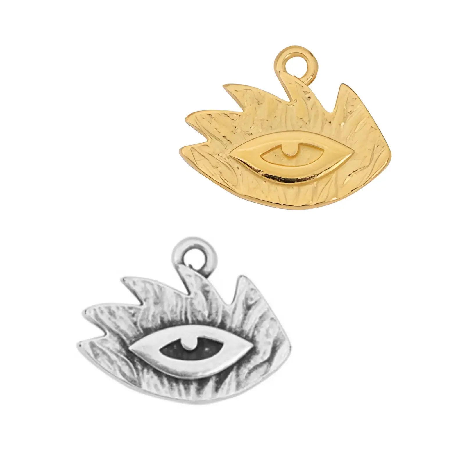 Sunburst Evil Eye Charm or Pendant