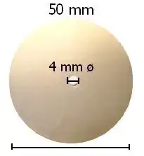 Support Ball par Puca® 40mm or 50 mm , 1 Pc - Image 2