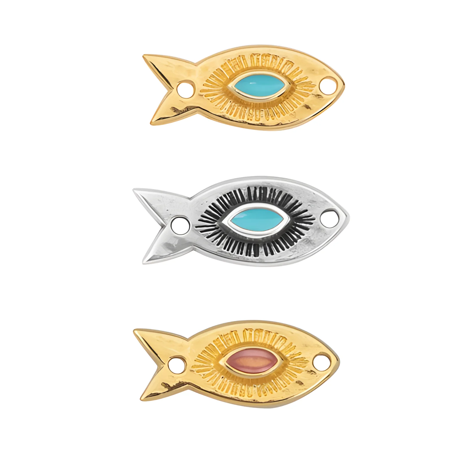 Talisman Fish Connector, 2 Pcs