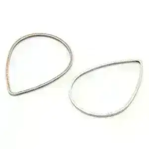 Tear Drop Connectors, 5 Finishes - Image 2