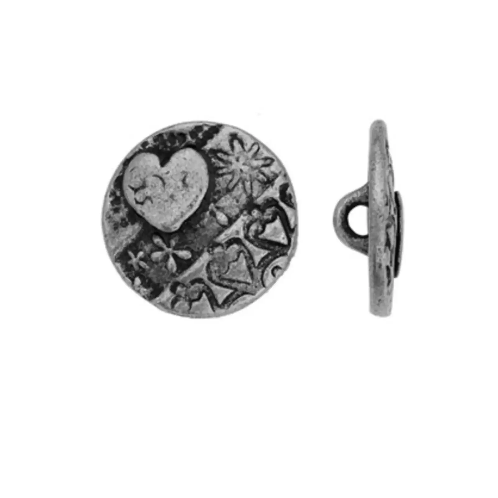 Tierracast Amor Buttons, 3 Finishes - Image 4