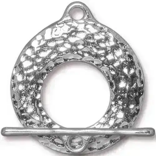TierraCast Artisan Toggle Clasp, Large 26mm, 4 Finishes - Image 5