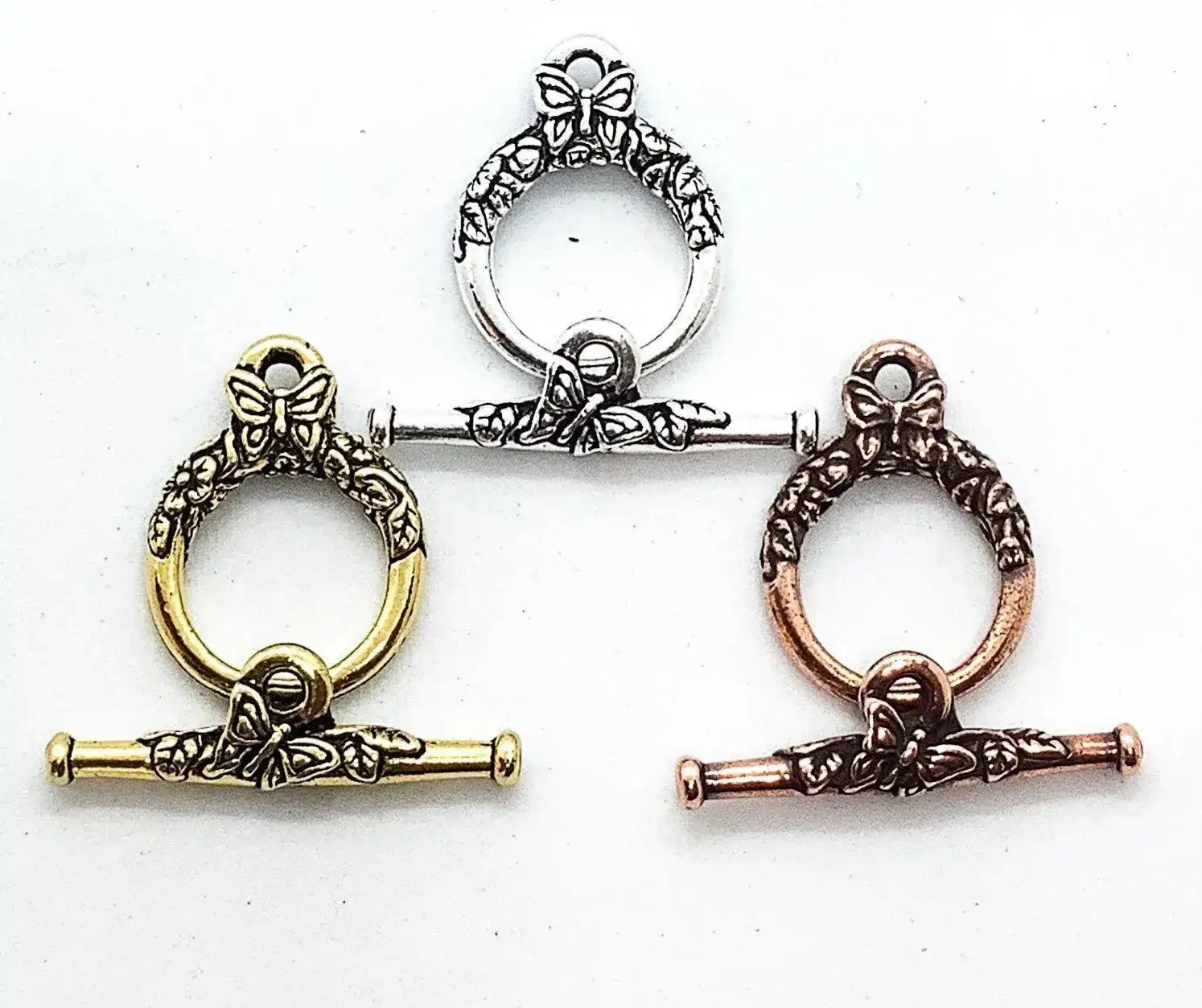 TierraCast Butterfly Toggle Clasp