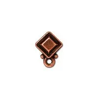 Tierracast, Faceted Diamond Earring Studs, Titanium Posts, Hypoallergenic - Image 3