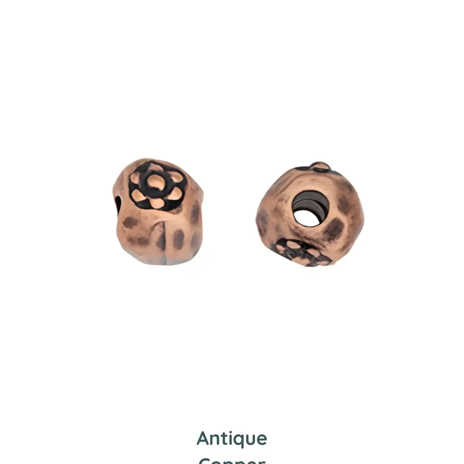 Tierracast, Flower Nugget, 2mm Spacer Beads, 5 Pcs, 3 Finishes - Image 5