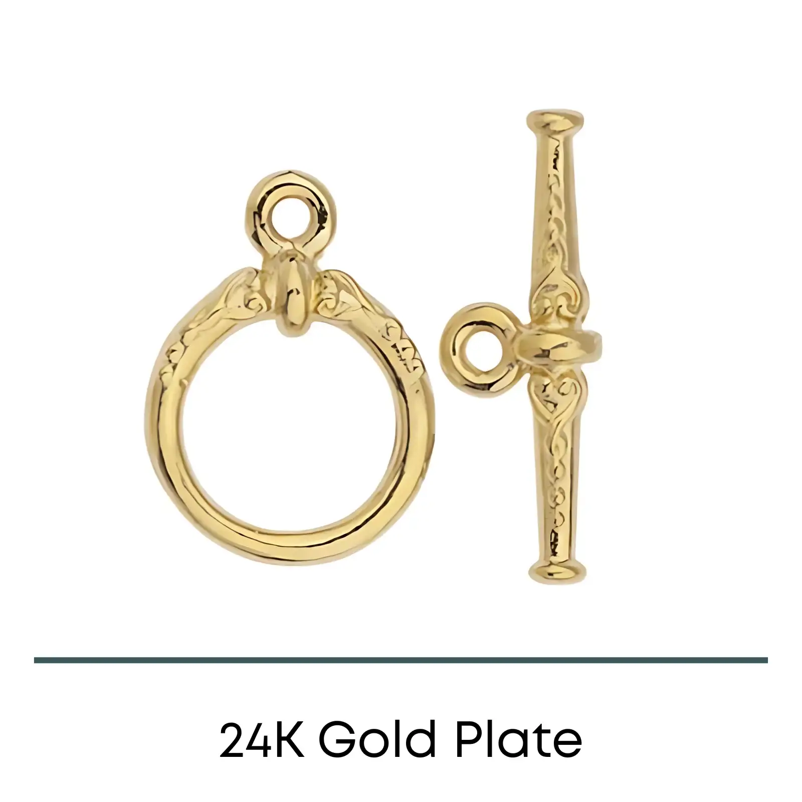 Tierracast Heirloom Toggle Clasp, 15mm - Image 5