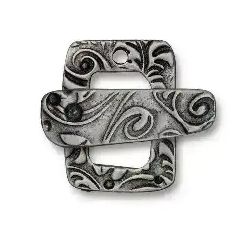 Tierracast, Jardin Toggle Clasp, 22x15mm - Image 3