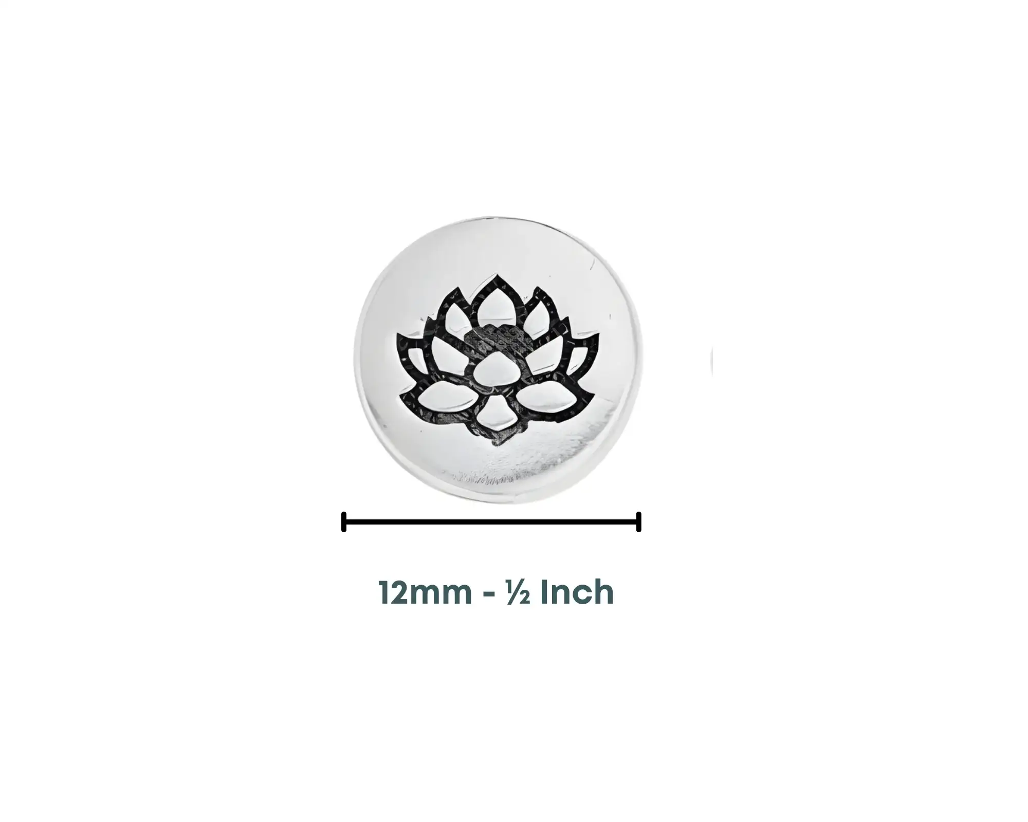 Tierracast Lotus Buttons, Small, 2 Pcs. - Image 5