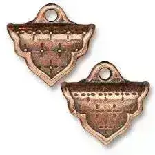 Tierracast Marrakesh Crimp Ends, 4 Finishes, 1 Pc. - Image 3