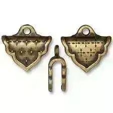 Tierracast Marrakesh Crimp Ends, 4 Finishes, 1 Pc. - Image 4