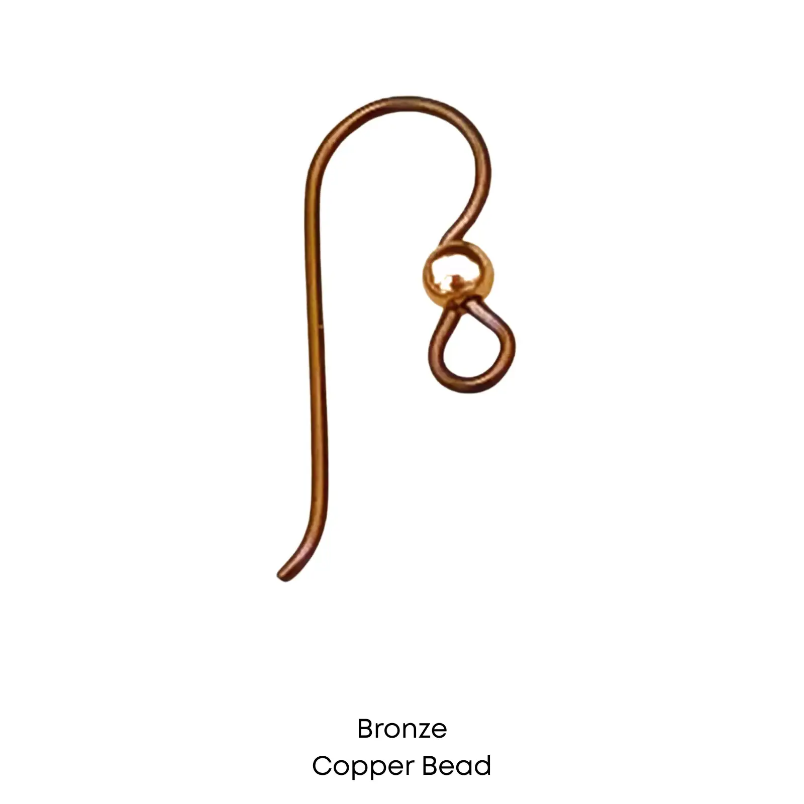 Tierracast Niobium, 3mm Bead French Hook Earring Wires, 2 Pairs - Image 4