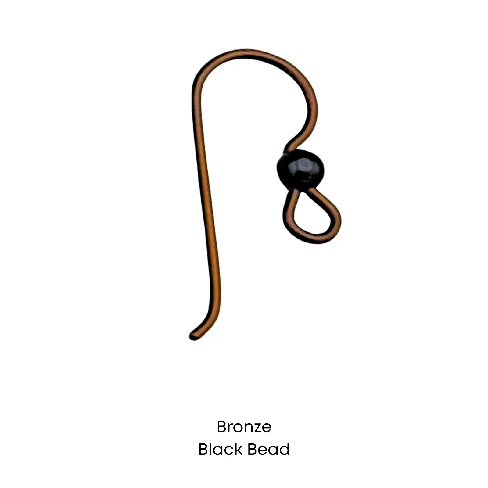 Tierracast Niobium, 3mm Bead French Hook Earring Wires, 2 Pairs - Image 6