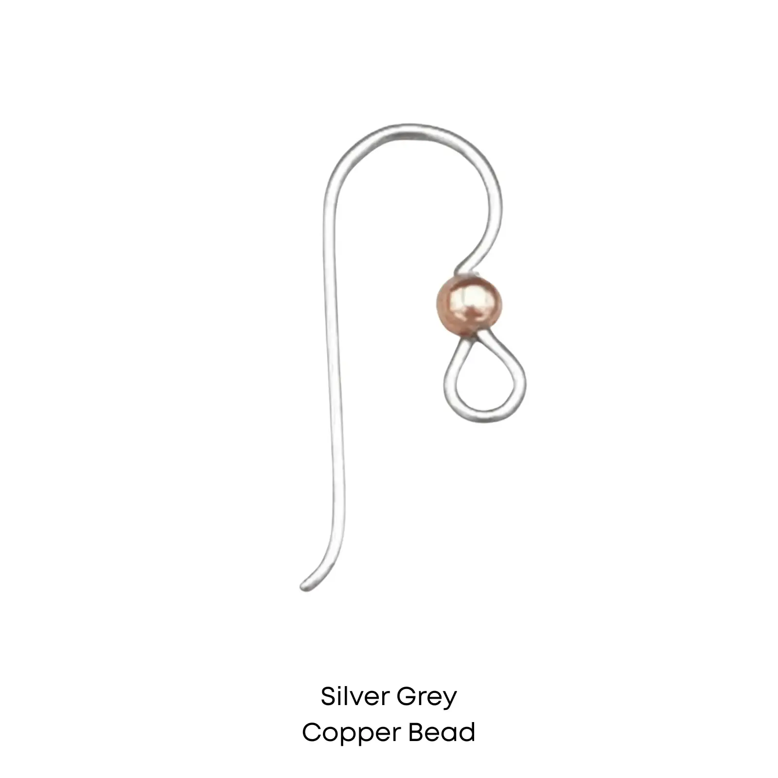 Tierracast Niobium, 3mm Bead French Hook Earring Wires, 2 Pairs - Image 8
