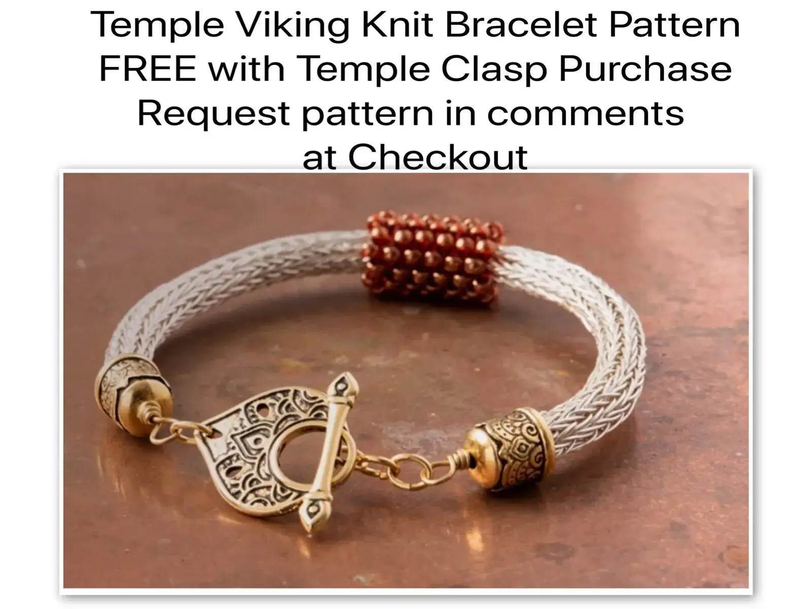 Tierracast Temple Toggle Clasp, Caravan Collection, 15mm - Image 4