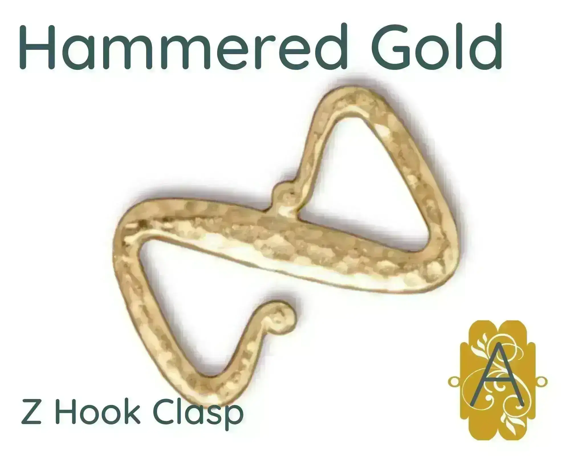 Tierracast, Hammered Z Hook Clasp - Image 4