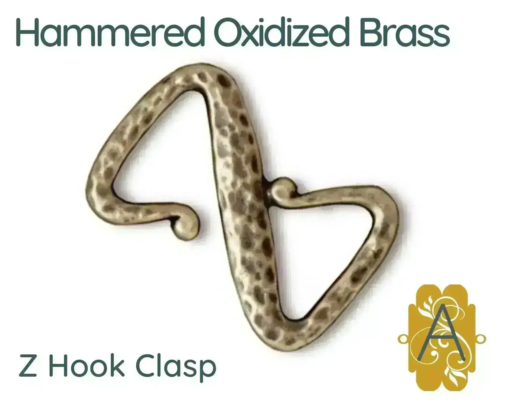 Tierracast, Hammered Z Hook Clasp - Image 5