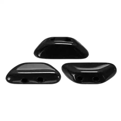 Tinos Beads par Puca, Crystal & Jet, 5g & 20g. - Image 3