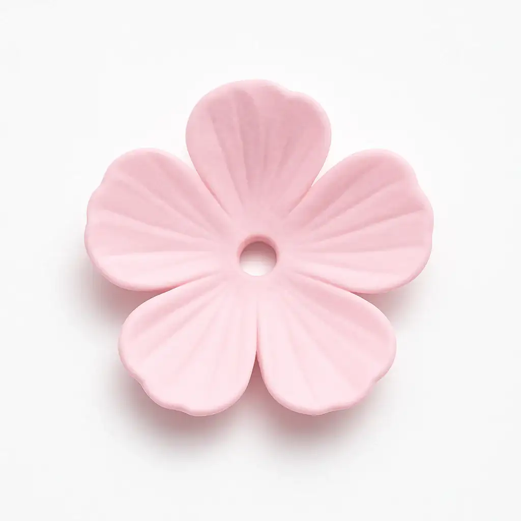 Blossom Lucite Flower Beads or Bead Caps, 10mm - Image 5