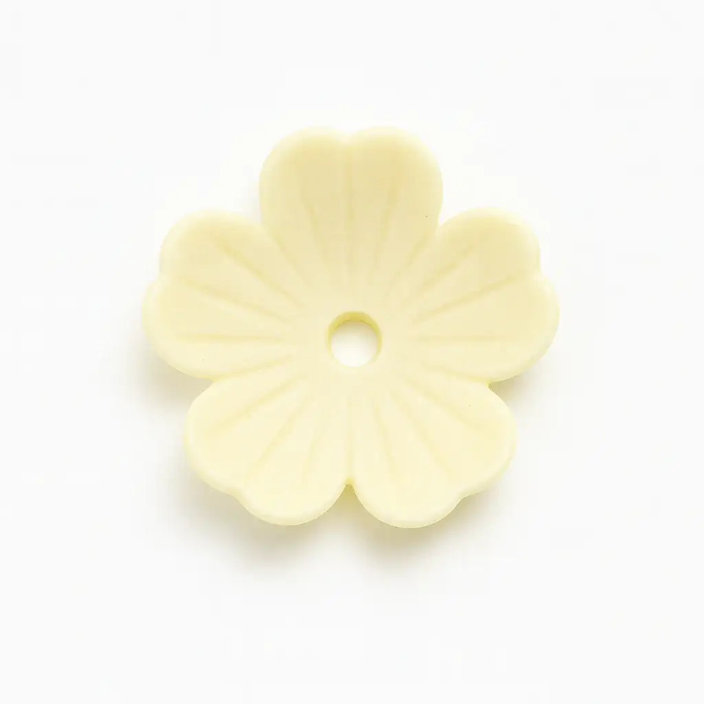 Blossom Lucite Flower Beads or Bead Caps, 10mm - Image 6