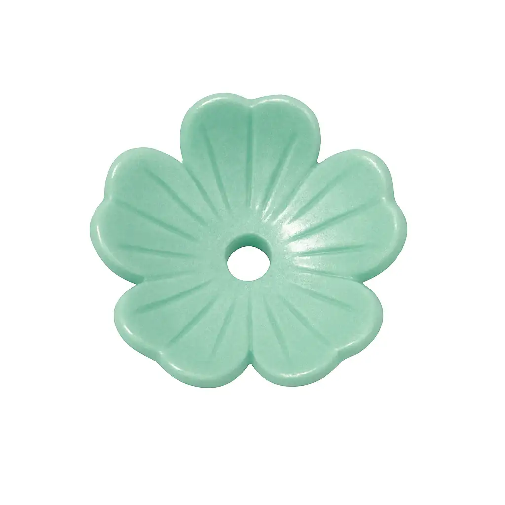 Blossom Lucite Flower Beads or Bead Caps, 10mm - Image 8