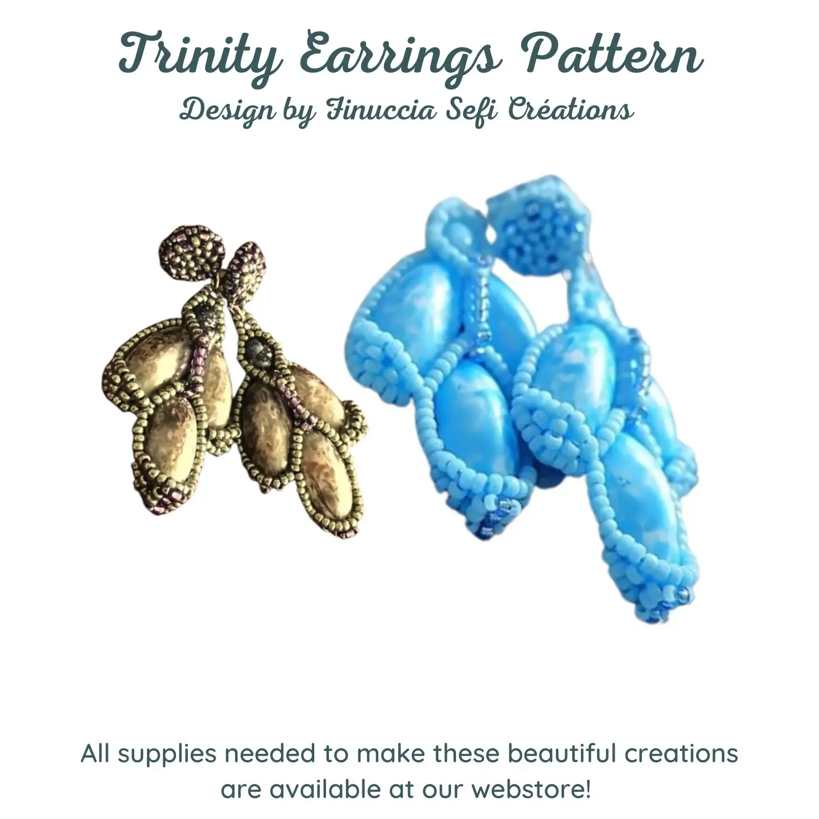 Patterns using 11/0 Seed Beads