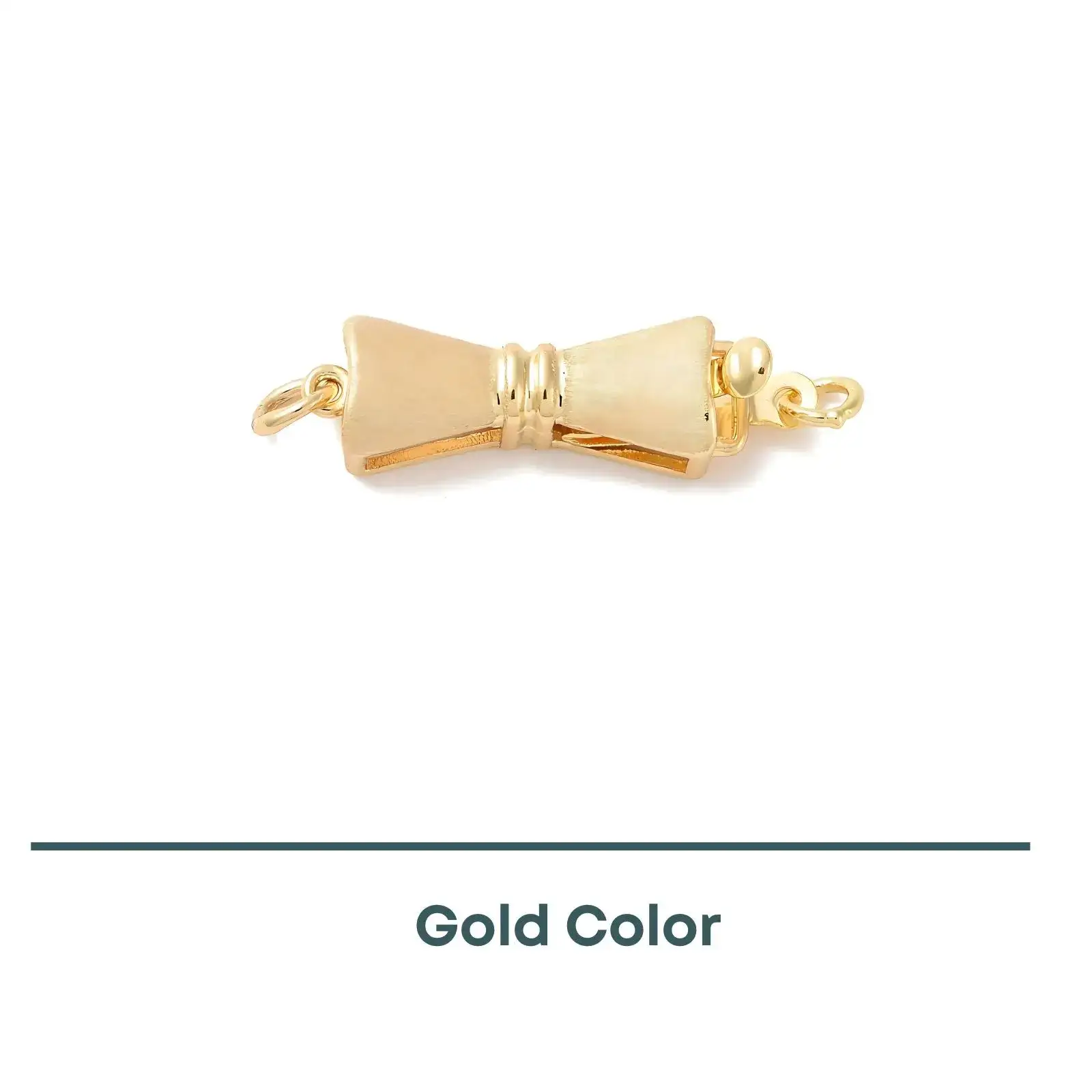 Tuxedo Box Clasp, 1-Strand, 1 Piece - Image 2