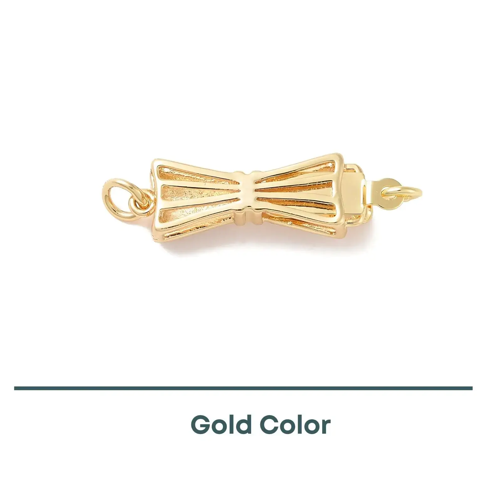 Tuxedo Box Clasp, 1-Strand, 1 Piece - Image 3