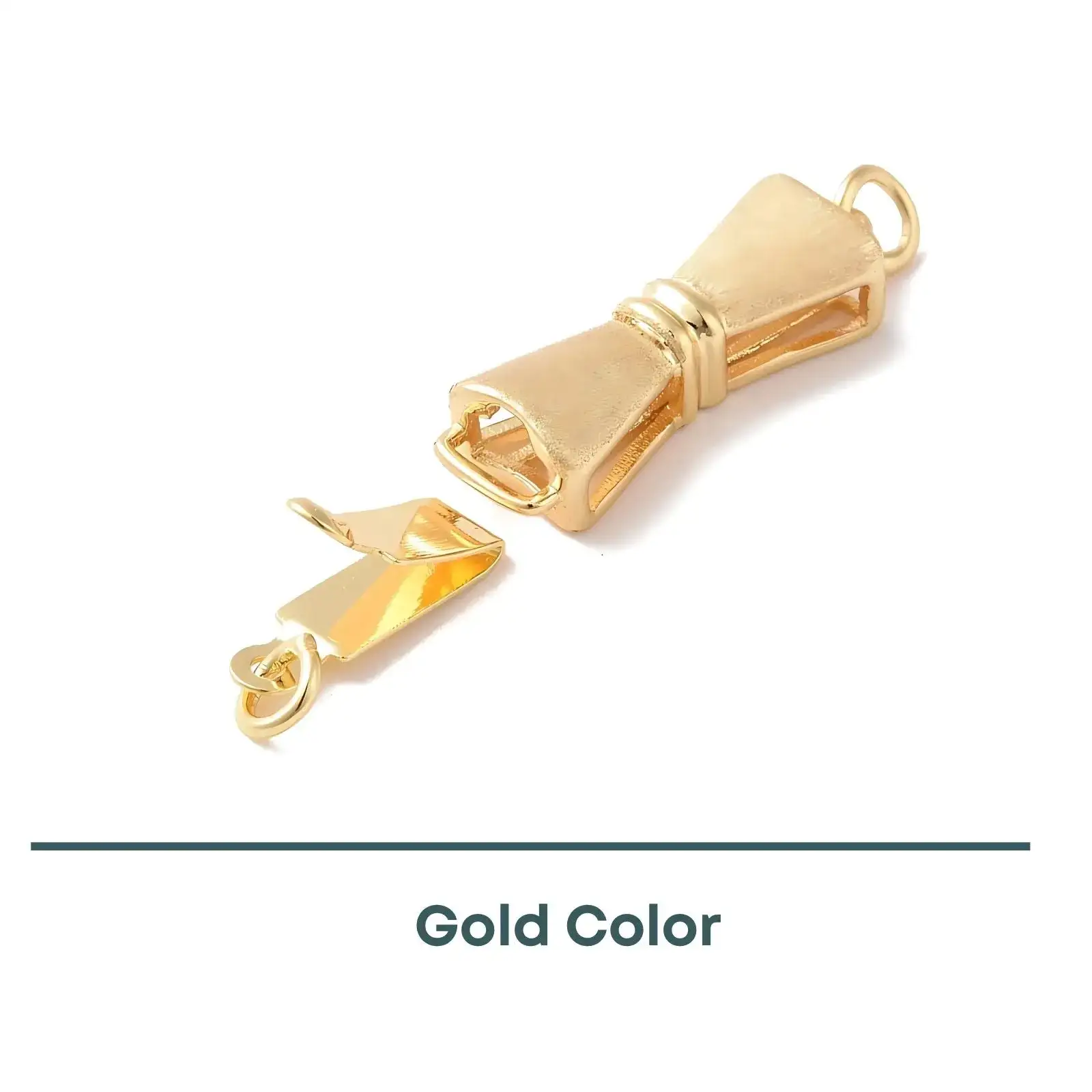 Tuxedo Box Clasp, 1-Strand, 1 Piece - Image 4