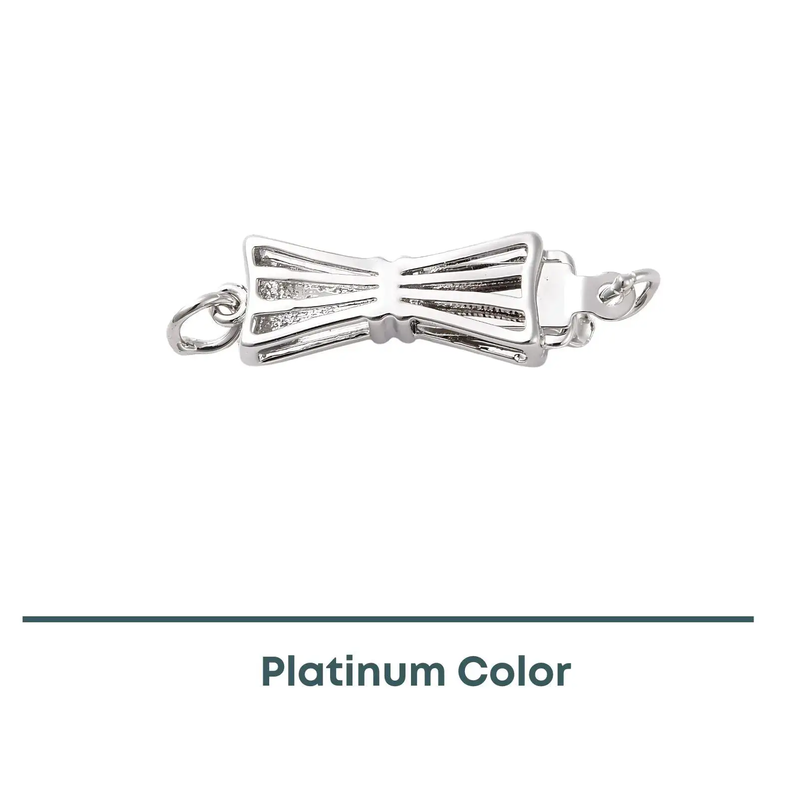Tuxedo Box Clasp, 1-Strand, 1 Piece - Image 6