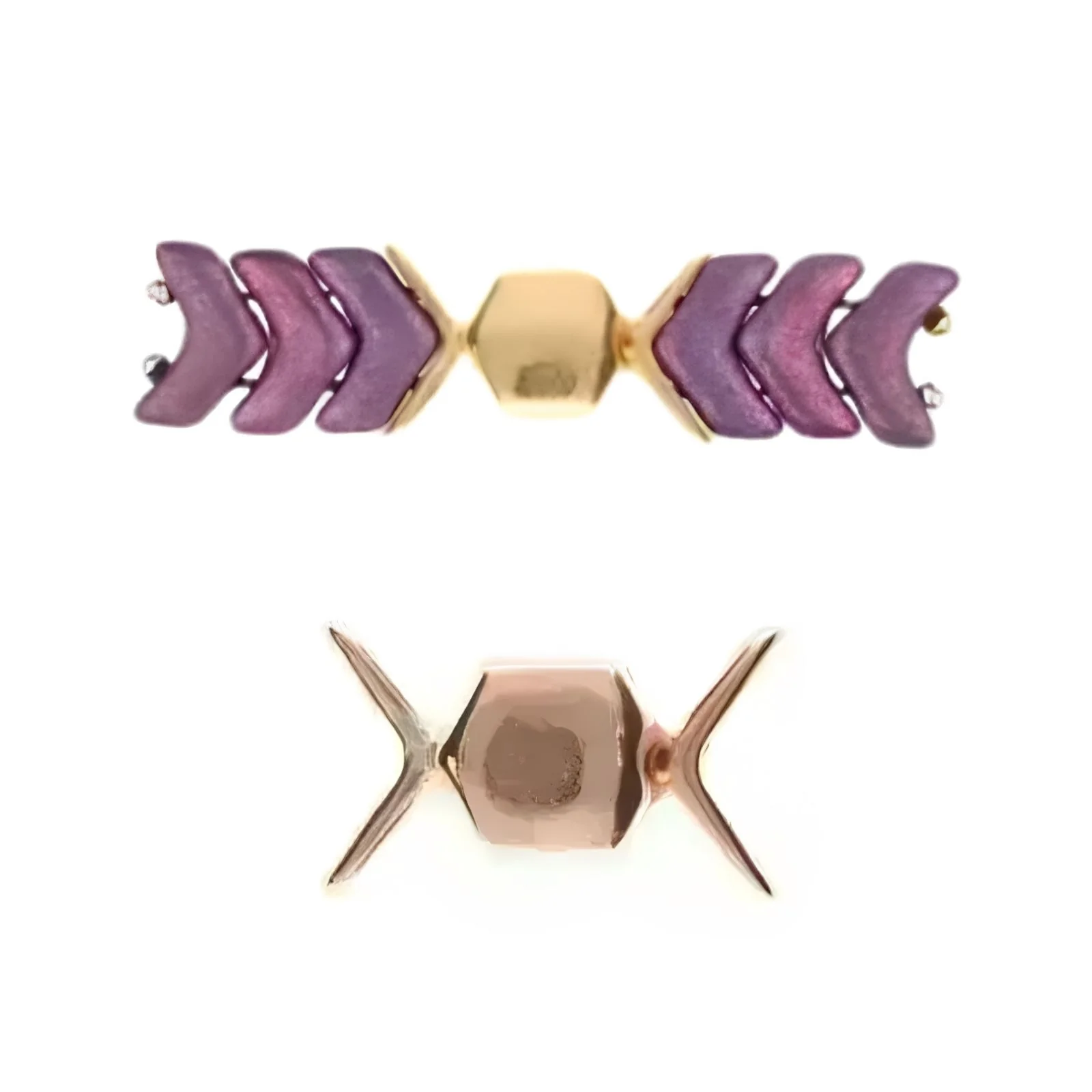 Cymbal Vorino, Chevron Magnetic Clasp, 1 pc - Image 5