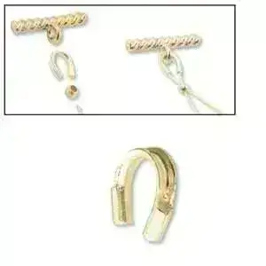 Wire Guardians or Protectors, 20 or 72 Pcs. 4x4mm. 3 Sizes. 7 Finishes - Image 3